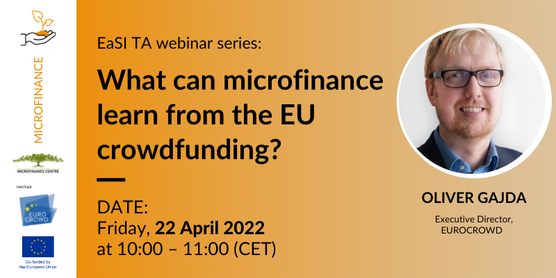 Join the EaSI Technical Assistance Webinar: What can microfinance learn from the EU crowdfunding? 