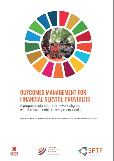 Outcomes Management for Financial Services Providers. A proposed standard framework aligned with Sustainable Development Goals