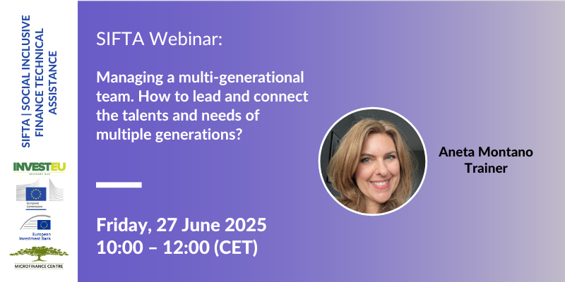 How to lead and connect the talents and needs of multiple generations? Join our SIFTA webinar on managing a multi-generational team