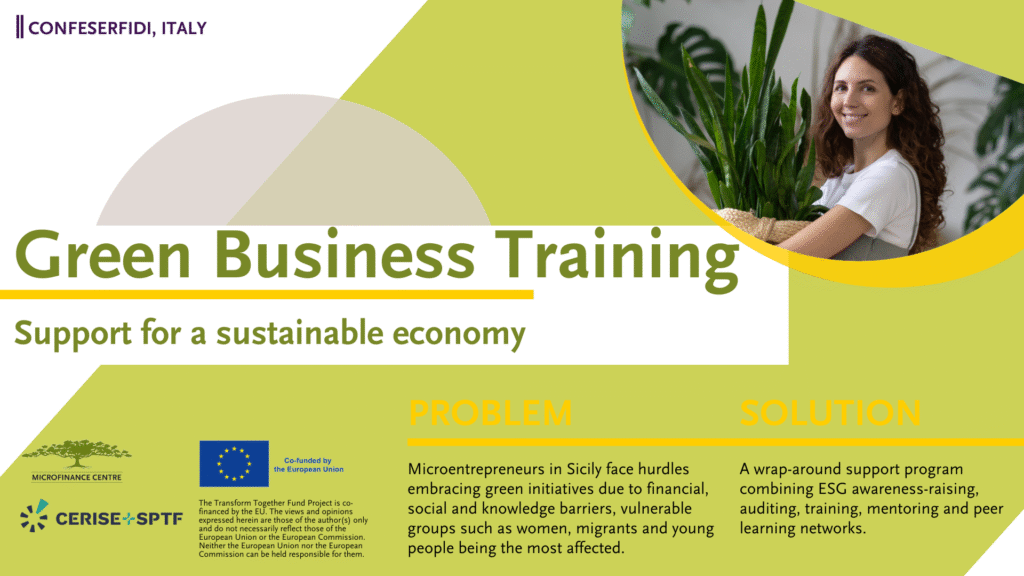 Read the latest case study and learn how Confeserfidi empower green entrepreneurs in Sicily