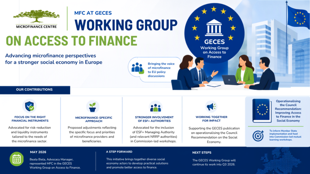 MFC at GECES Working Group on Access to Finance